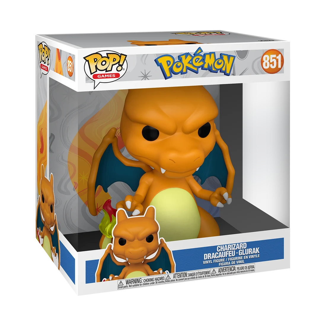 POKEMON - POP JUMBO 10'' N° 851 - Charizard