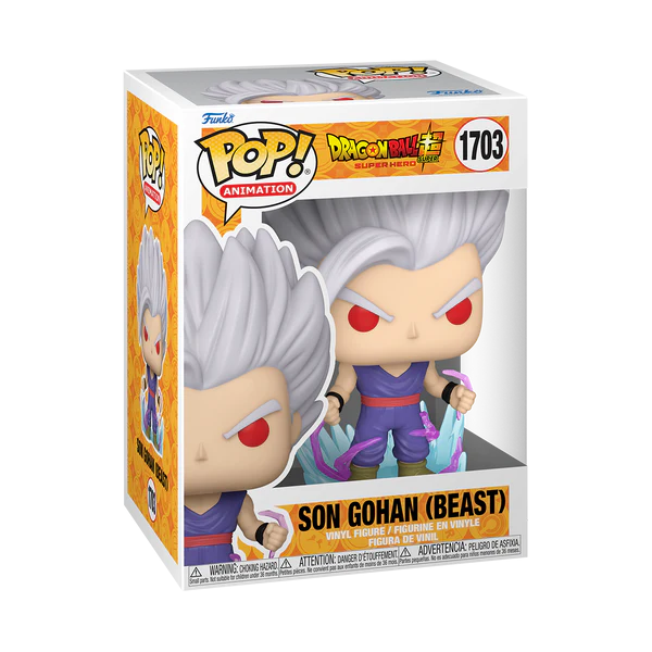 DBS SUPER HERO - POP Animation N° 1703 - Gohan Beast with Chase (GITD)