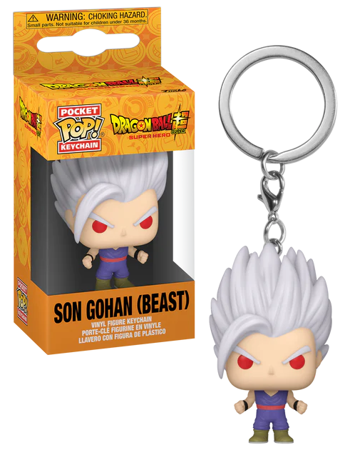 DBS SUPER HERO - Pocket Pop Keychains - Gohan Ultra Instinct