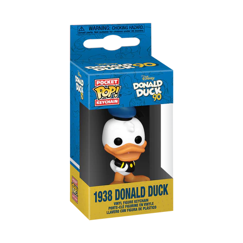 DONALD DUCK 90TH - Pocket Pop Keychains - Donald Duck (1938)