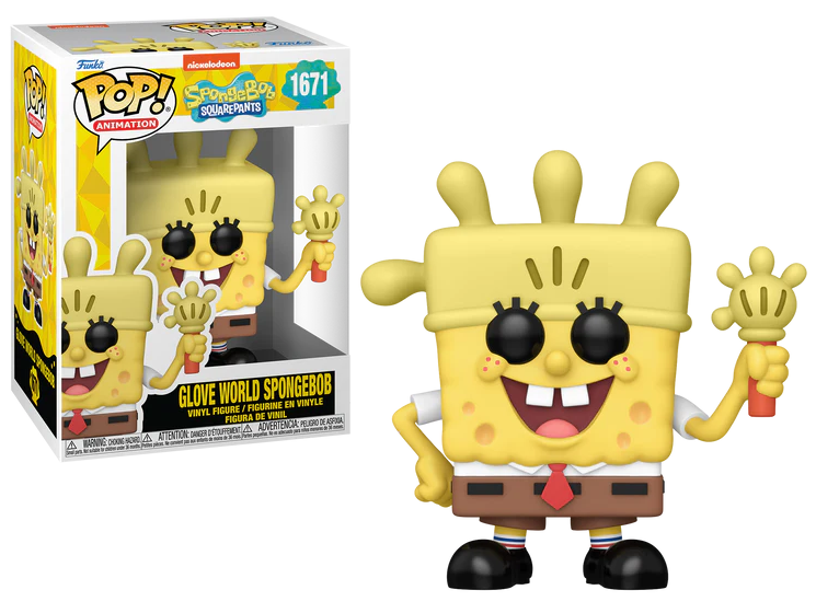 SPONGEBOB SQUAREPANTS- POP Animation N° 1671 - SpongeBob "Glove World"