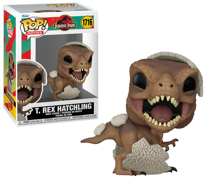 JURASSIC PARK HATCHLING - POP Movies N° 1716 - Tyrannosaurus Rex