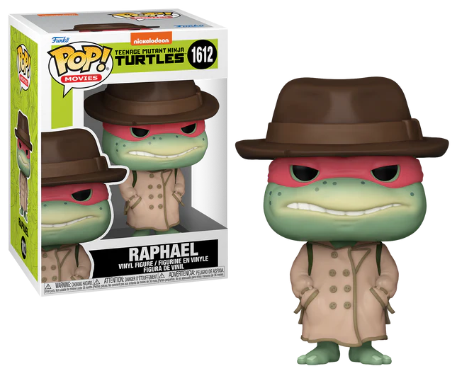 TMNT - POP Movie N° 1612 - Raphael with Coat & Hat