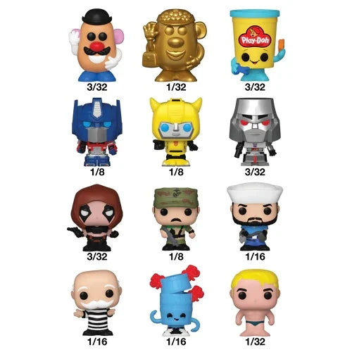 RETRO TOYS - Mystery Bitty Pop (Box 32 pièces)