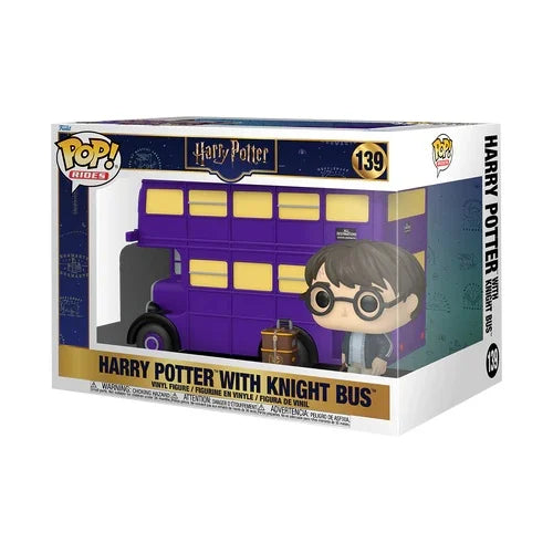 HARRY POTTER - POP Ride Super Deluxe N° 139 - Harry with Knight Bus