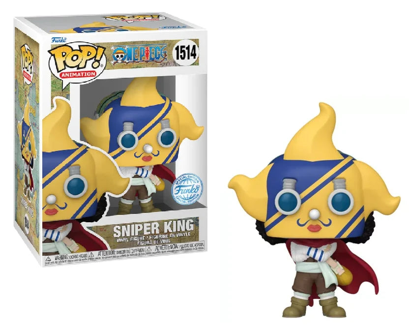 ONE PIECE - POP Animation N° 1514 - Sniper King with Chase