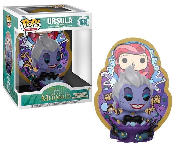 LA PETITE SIRENE - POP Deluxe N° 1638 - Ursula (Stained Glass)