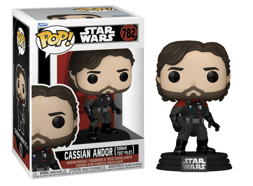 ANDOR - POP Star Wars N° 782 - Cassian Andor with Chase