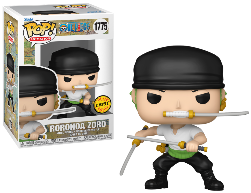 ONE PIECE - POP Animation N° 1775 - Zoro avec Chase