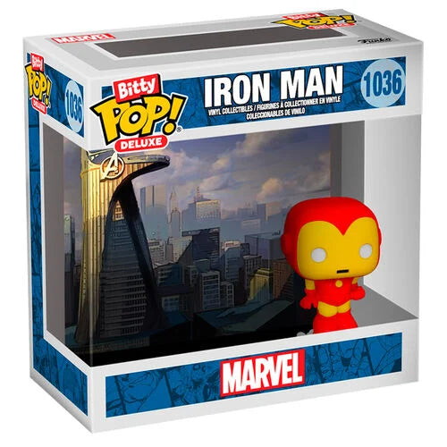 MARVEL - Bitty Pop Deluxe - Iron Man (Avenger Tower)