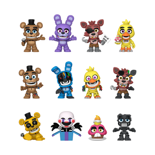 FNAF 10TH - Mystery Minis (BOX 12 Figurines)