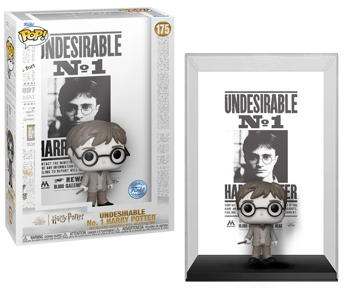 HARRY POTTER - POP Display Case N° 175 - Harry "Wanted Poster"