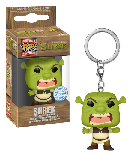 SHREK - Pocket Pop Keychains - Scary Shrek