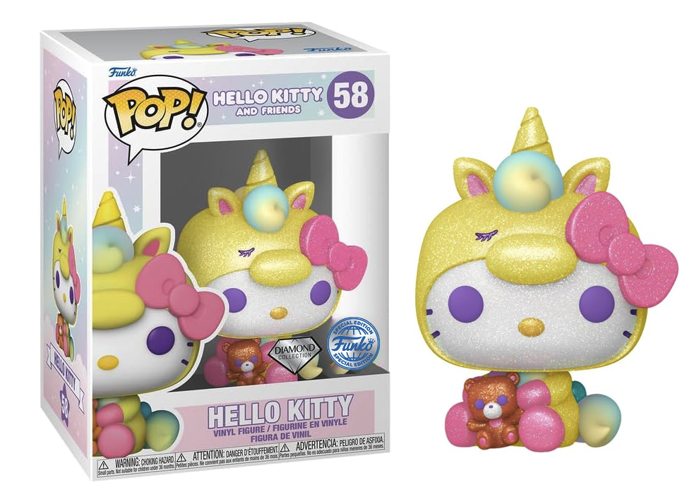 HELLO KITTY - POP Sanrio N° 58 - Hello Kitty (Diamond)