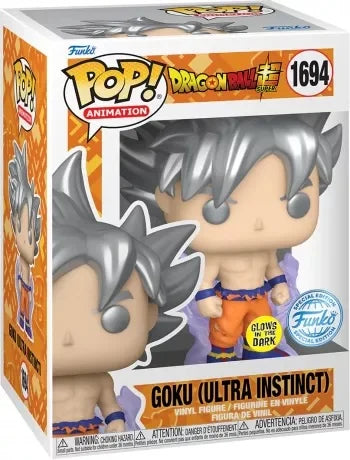 DRAGON BALL Z - POP N°1694 -  Goku Ultra Instinct (Glow in the Dark)
