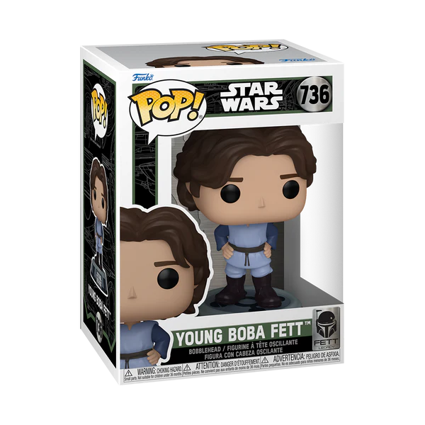 STAR WARS FETT LEGACY - POP Star Wars N° 736 - Boba Fett (Young)