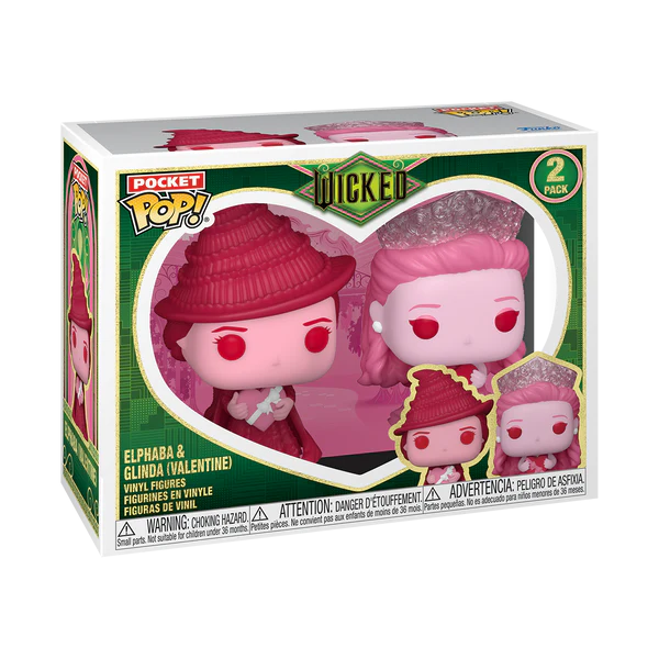 VALENTINES - Pocket Pop 2 Pac k- Elphaba & Glinda