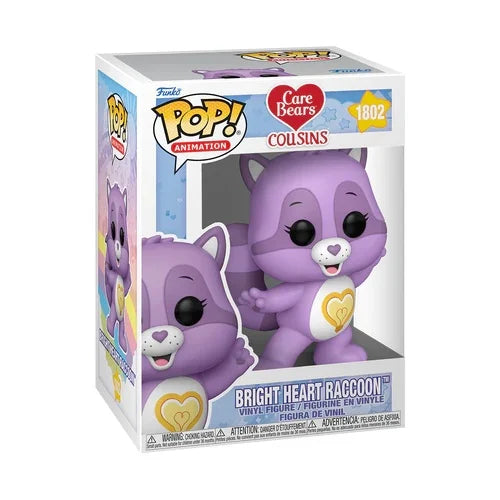 CARE BEAR COUSINS - POP Animation N° 1802 - Bright Heart Raccon