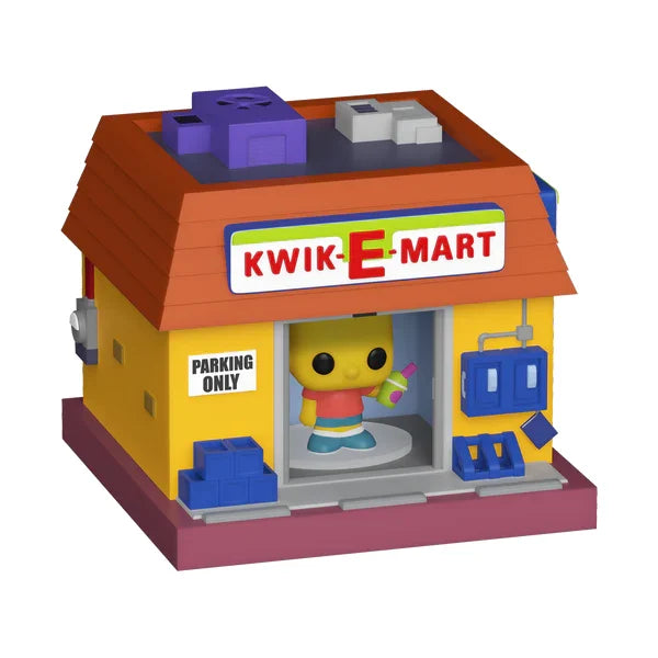 THE SIMPSONS - Bitty Pop Town - Bart Simpson and Kwik-E-Mart