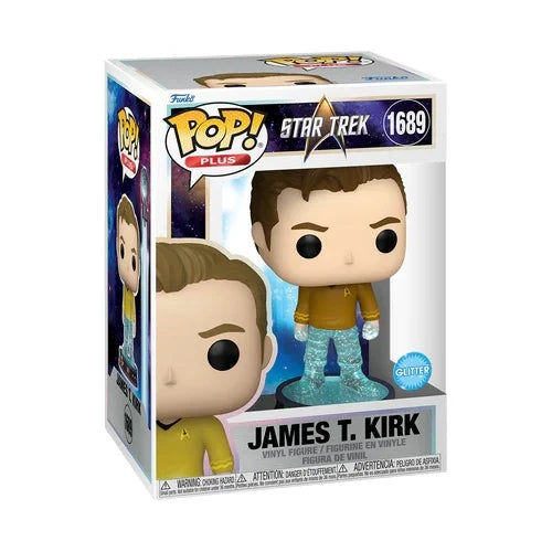 STAR TREK TRANSPORTER - POP Plus N° 1689 - Kirk (Glitter)