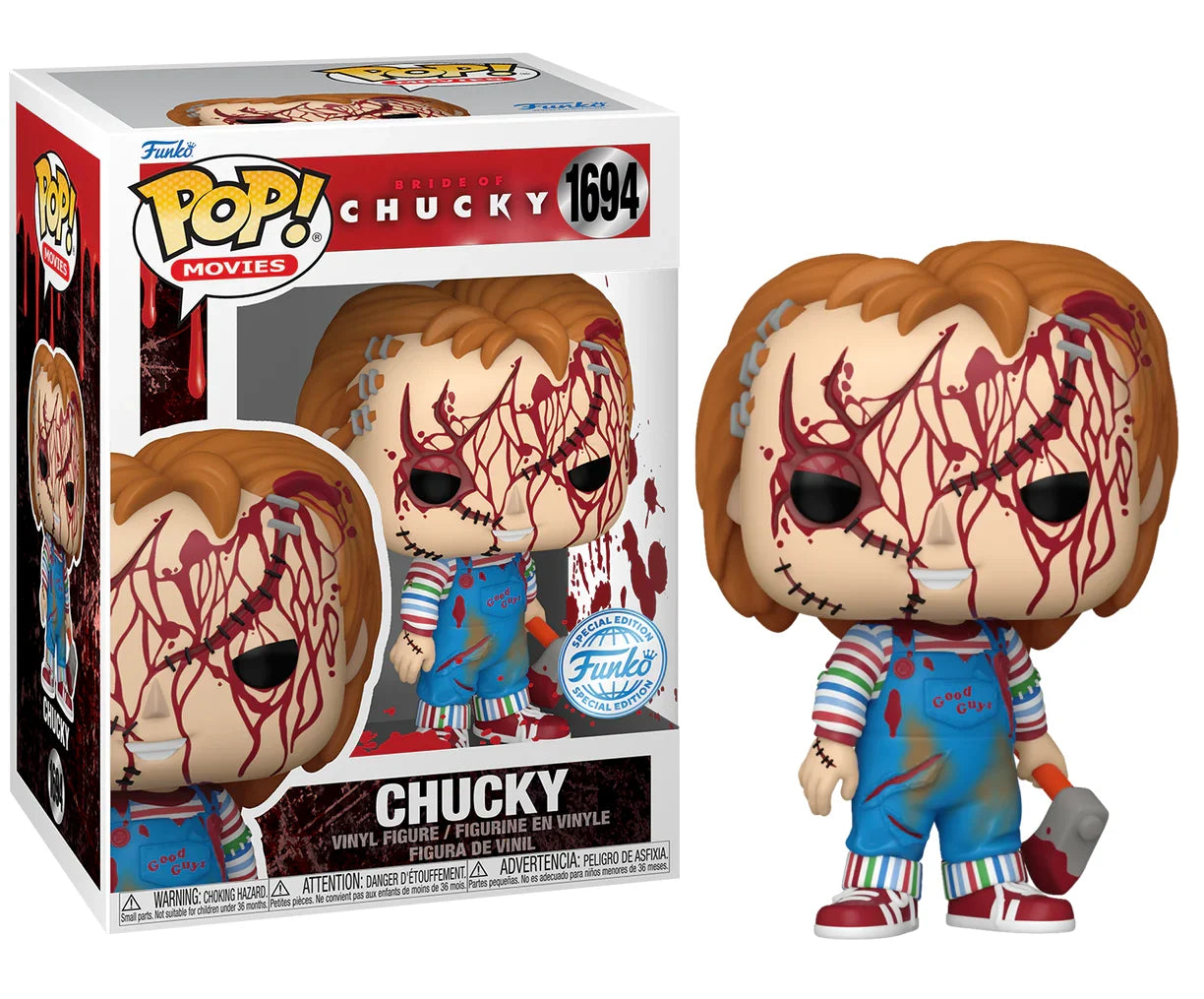 BRIDE OF CHUCKY - POP Movies N° 1694 - Chucky (BD)