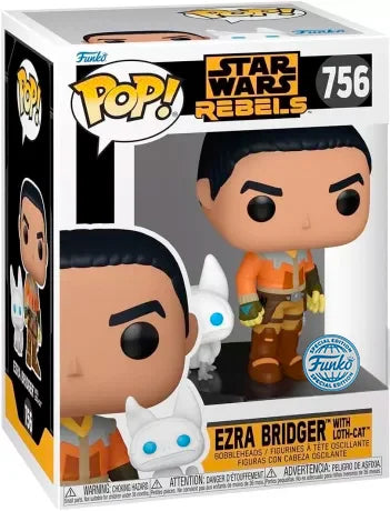 STAR WARS REBELS - POP & Buddy N° 756 - Ezra with Loth-cat
