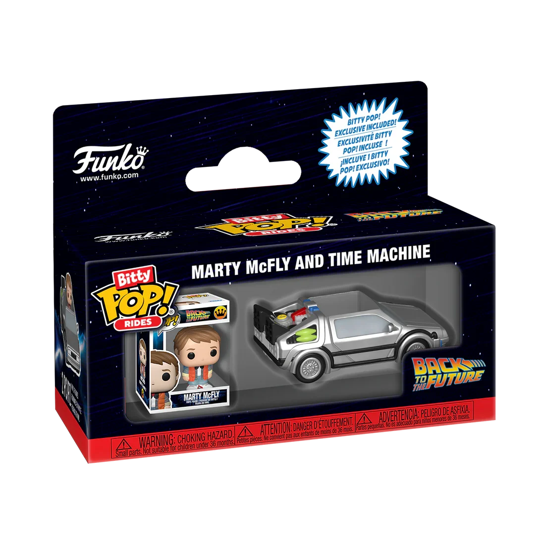 BACK TO THE FUTURE - Bitty Pop Ride - Time Machine