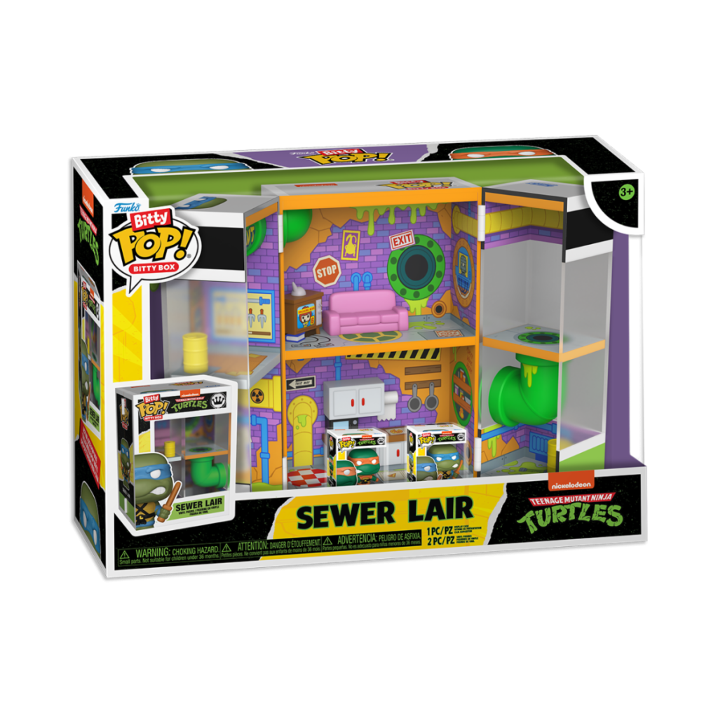 BITTY BOXES - Teenage Mutant Ninja Turtles - Sewer Home