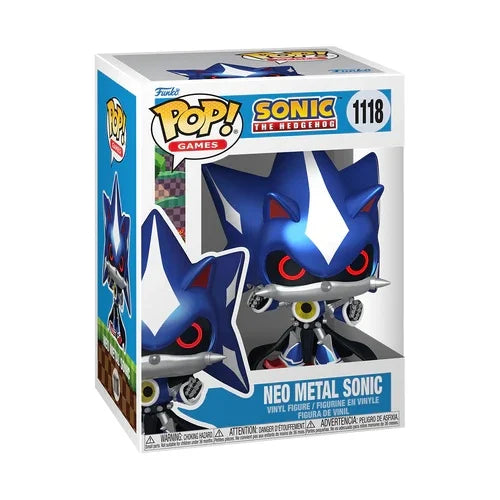 SONIC - POP Games N° 1118 - Neo Metal Sonic (Metallic)