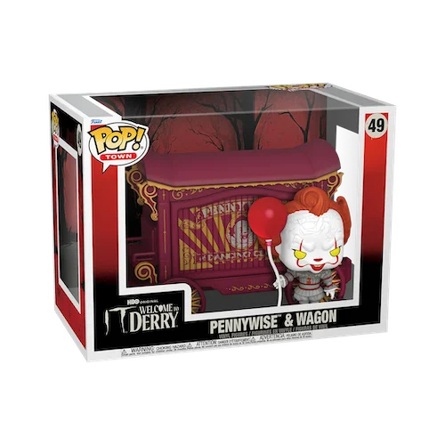 WELCOME TO DERRY - POP TOWN N° 49 - Pennywise & Wagon