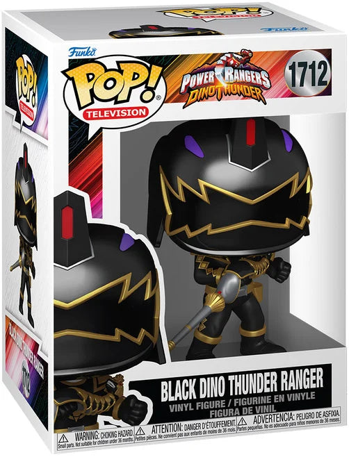 POWER RANGERS DF - POP TV N° 1712 - Dino Ranger Noir