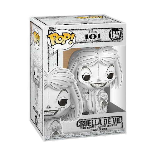 SKETCHED - POP Disney N° 1647 - Cruella De Vil