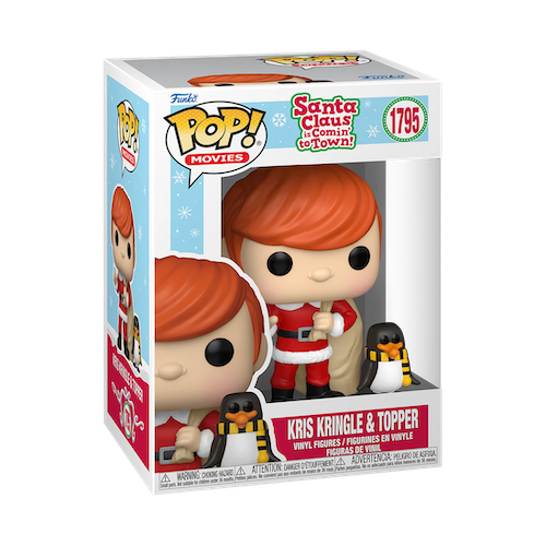 SANTA CLAUS IS COMING TO TOWN - POP & Buddy N° 1795 - Kris avec Topper