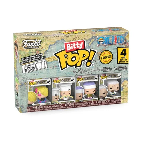 ONE PIECE - Bitty Pop 4 Pack 2.5cm - Sanji