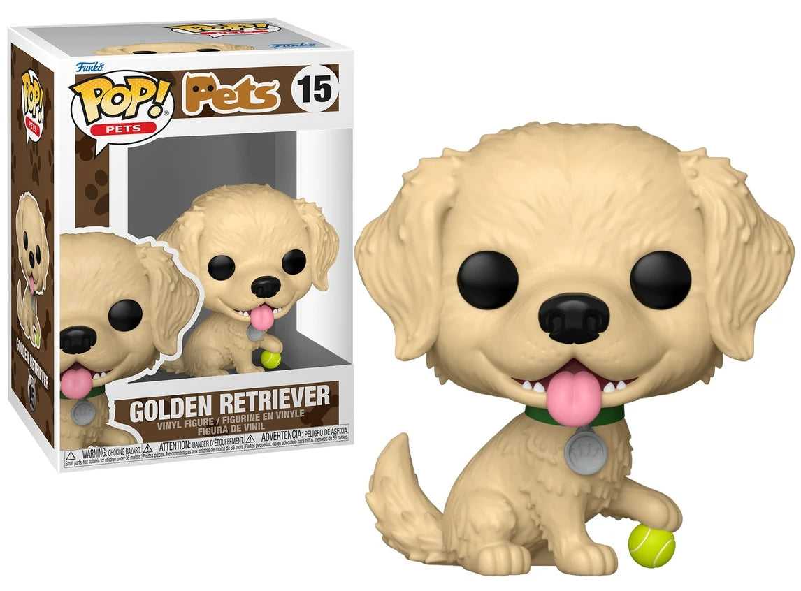 PETS - POP Pets N° 15 - Golden Retriever
