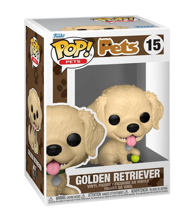 PETS - POP Pets N° 15 - Golden Retriever