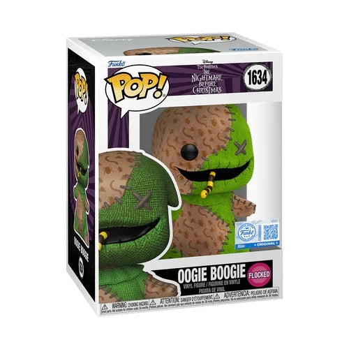 DISNEY - POP N° 1634 - Patchwork Oogie (Flocked)