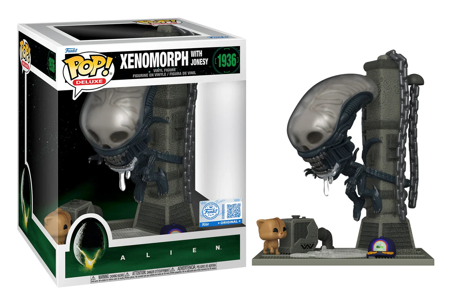 ALIEN - POP Deluxe N° 1936 - Xenomorph With Jonesy