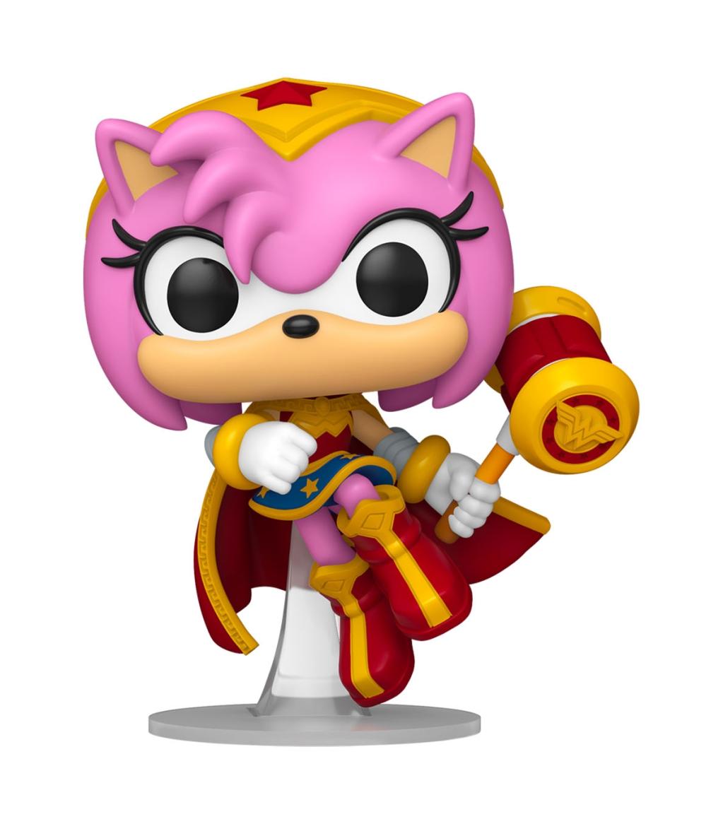 JLA & SONIC - POP Heroes N° 595 - Amy en Wonder Woman
