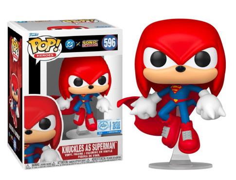 JLA & SONIC - POP Heroes N° 596 - Knuckles en Superman