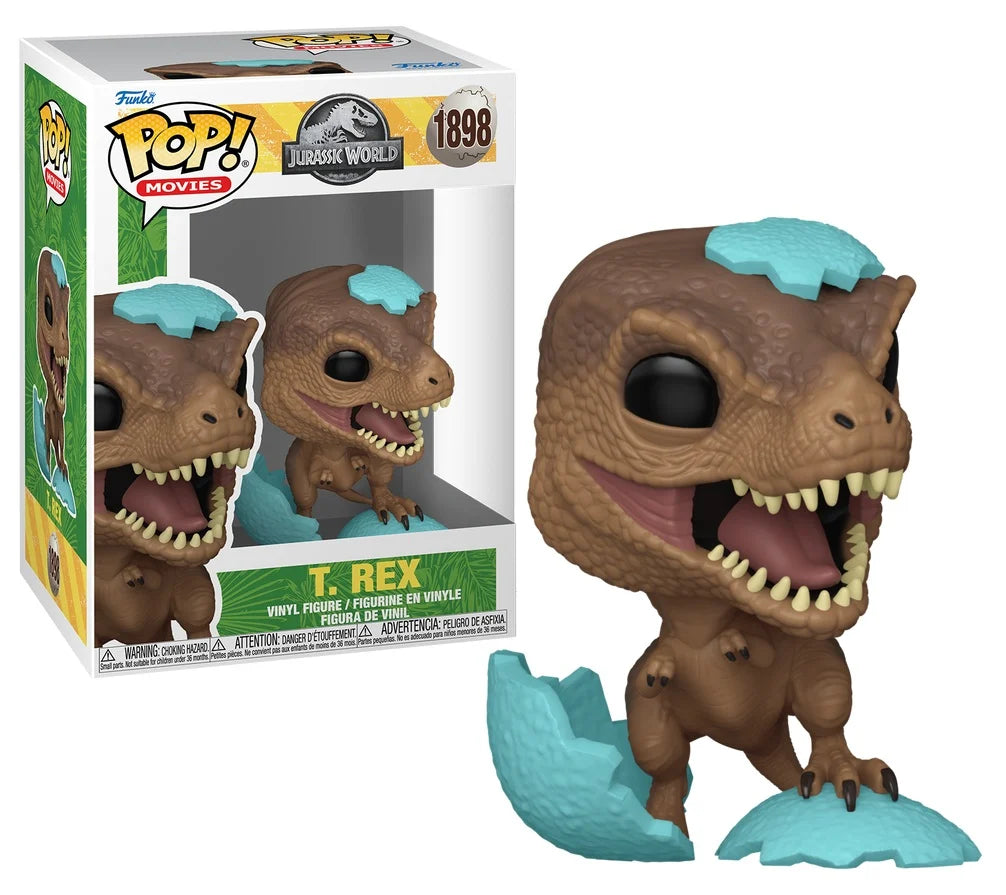 JURASSIC PARK SPRG - POP Movies N° 1898 - T-Rex (Blue egg)