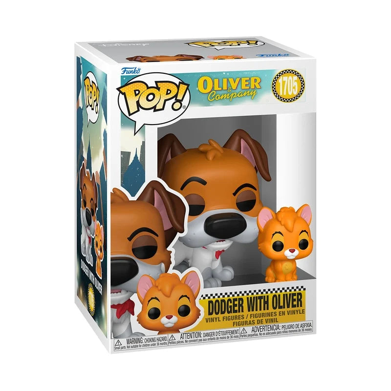 OLIVER & COMPANY - POP & Buddy N° 1705 - Dodger with Oliver with Chase