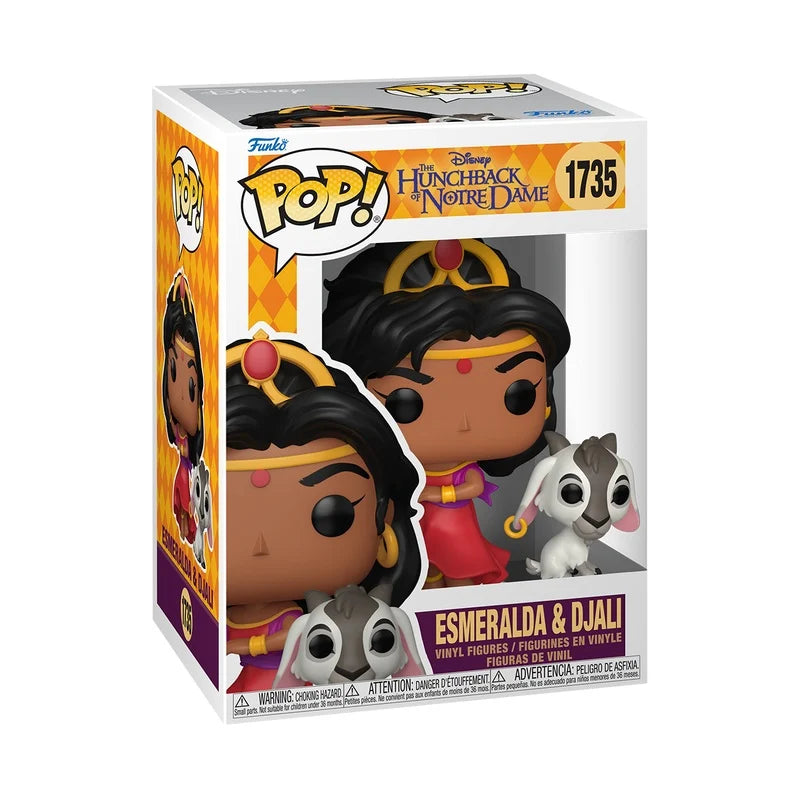 HUNCHBACK OF NOTRE DAME - POP & Buddy N° 1735 - Esmeralda & Djali