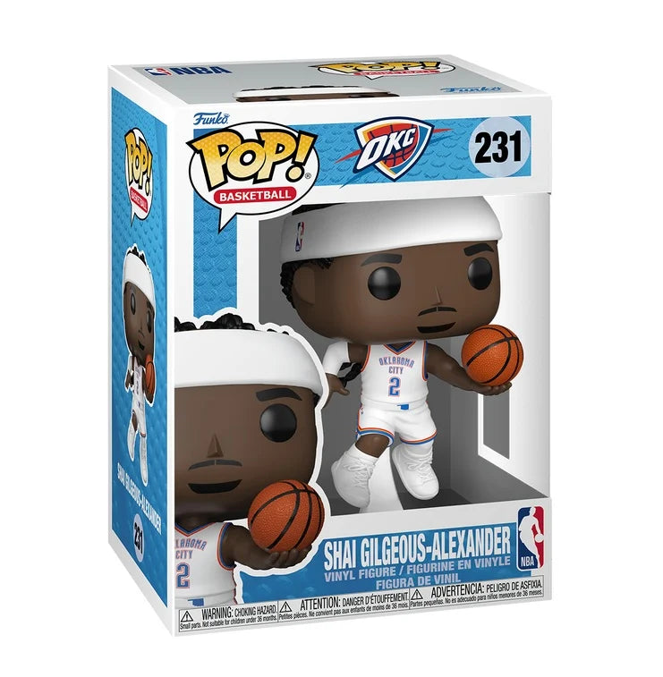 THUNDER - POP NBA N° 231 - Shai Gilgeous-Alexander (Asso. Ed. Jersey)