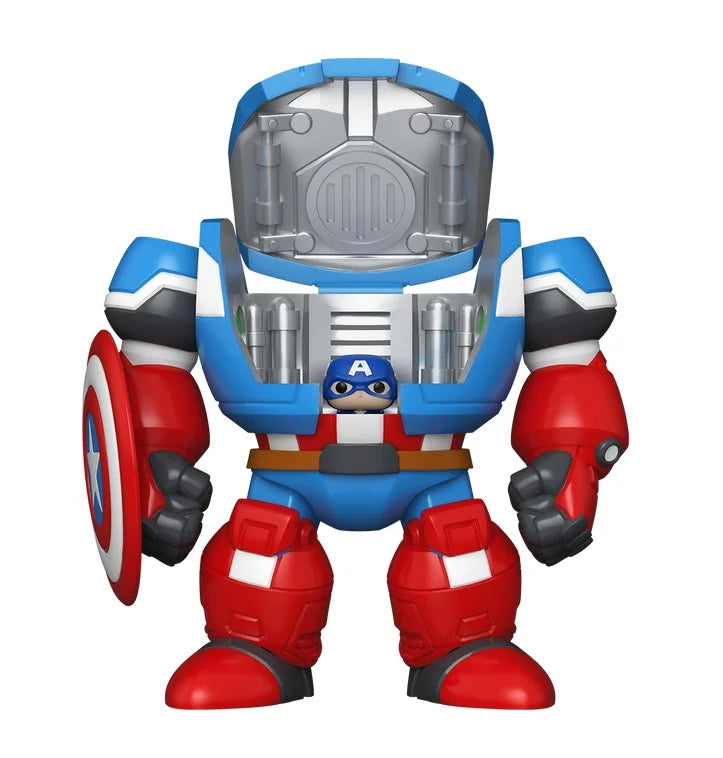 MARVEL - Bitty Bots - Captain America Mech with Cap