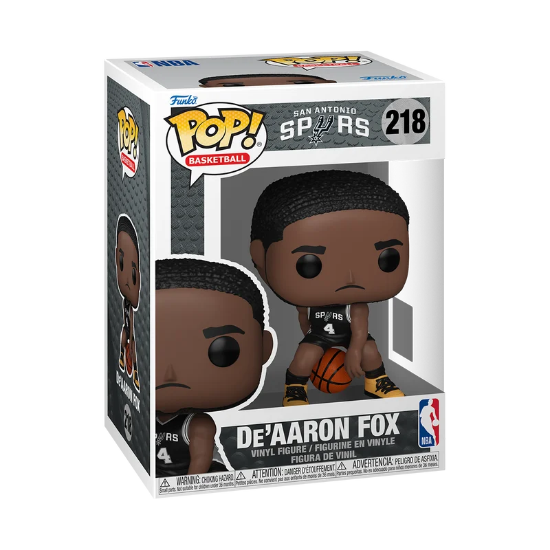 SPURS - POP NBA N° 218 - De'Aaron Fox