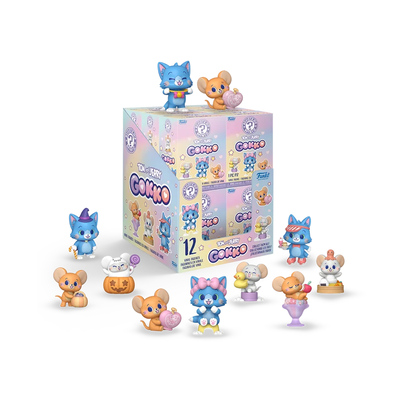 TOM & JERRY GOKKO - Mystery Minis (BOX 12 Figurines)