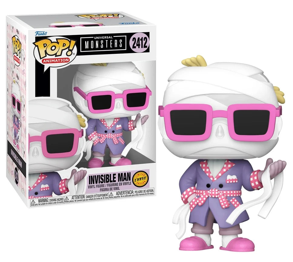 UNIVERSAL MONSTERS - POP Movies N° 2412 - Invisible Man with Chase