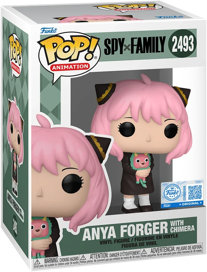 SPY X FAMILY - POP Animation N° 2493 - Anya Forger with Chimera