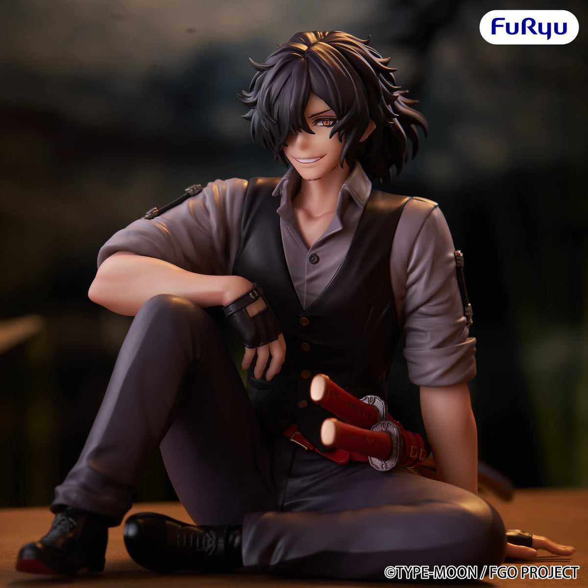 FATE/GRAND ORDER - Assassin Izou Okada - Statue Noodle Stopper 9cm